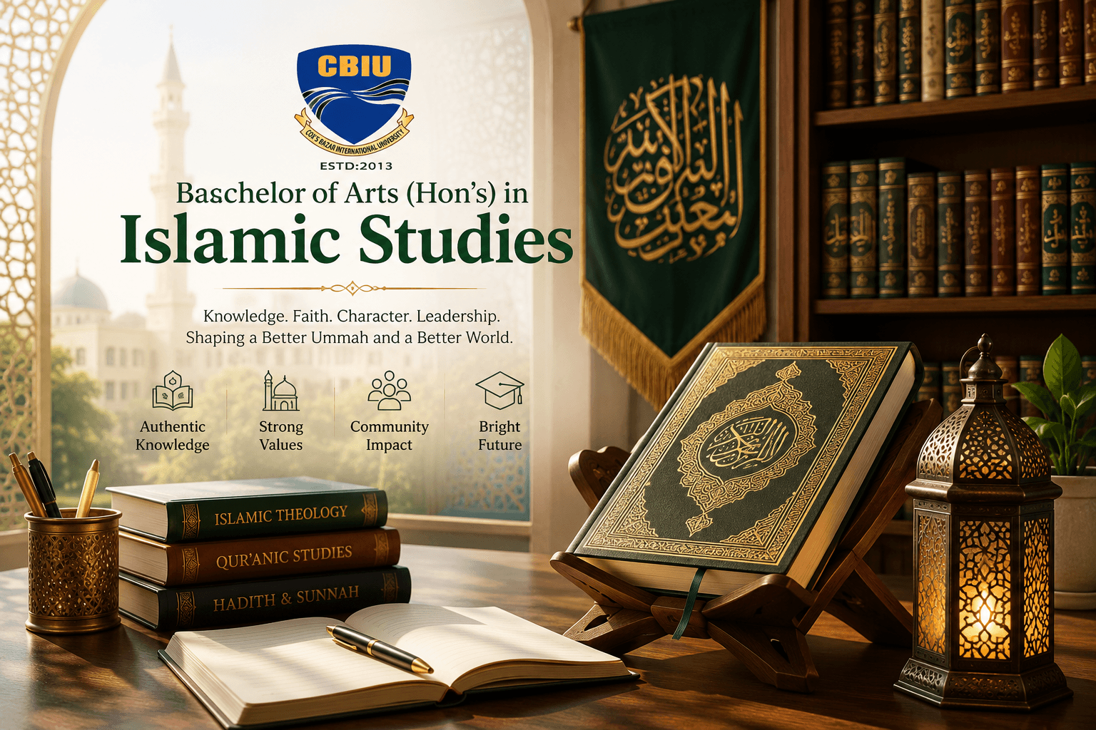 Bachelor of Arts (Hon's) in Islamic Studies